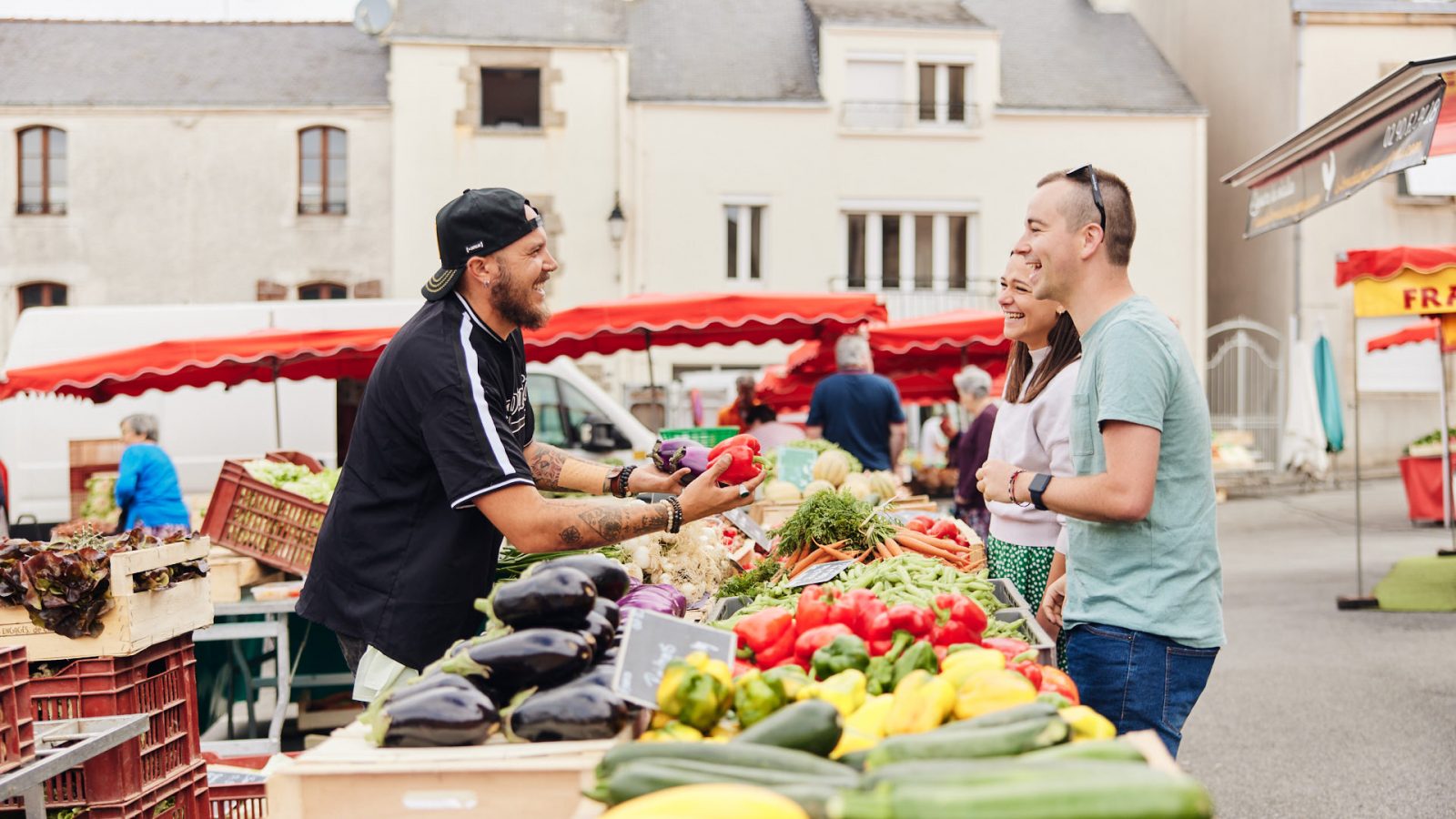 Marché dans le Morbihan : un menu aux petits oignons